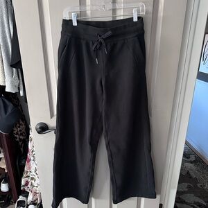 Lululemon Wide leg scuba sweatpants